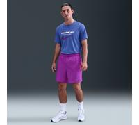 Nike Challenger Men's Dri-FIT 18cm (approx.) 2-in-1 Running Shorts - Purple - Polyester M