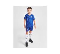 Chelsea F.C. 2025/26 Stadium Home Younger Kids' Nike Football Replica 3-Piece Kit - Blue - Polyester L