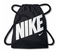 NIKE Children's Graphic Gymsack, Black/White, 45.5 x 35.5 cm UK