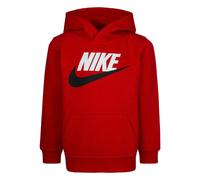 Nike Childrens/Kids Club HBR Pull Over Hoodie - Red/Black - 4 Years - Red/Black