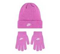 Nike Childrens/Kids Logo Beanie & Gloves Set