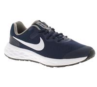 Nike Childrens Running Shoes Trainers Revolution 6 Lace Up navy UK Size