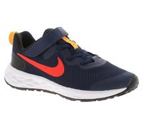 Nike Childrens Running Shoes Trainers Revolution 6 midnight navy bright UK Size