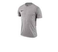 Nike Children's Tiempo Premier SS shirt, Grey (Pewter Grey/Black/057), M