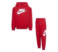 NIKE Children's Tracksuit Club Fleece Red Code 86L135-U10, red/white, 6-7 Years