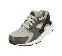 NIKE Huarache Run GS Trainers DX1091 Sneakers Shoes (UK 4 US 4.5Y EU 36.5, Wolf Grey Black Dark Grey 001)