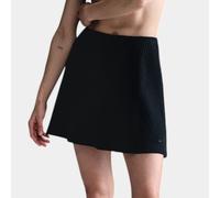 NIKE CHILL KNIT RIBBED MINI SKIRT SIZE M (HJ1839 010) BLACK