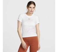 Nike Chill Knit Women's T-shirt - White - Modal/Cotton/Elastane XL Tall