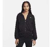 Nike Chill Terry Women's Loose Full-Zip French Terry Hoodie - Black - Cotton/Polyester XL (UK 20-22)