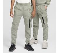 Nike City Utility EasyOn Older Kids' Fleece Trousers - Grey - Cotton/Polyester L