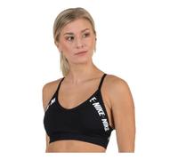 Nike Indy Womens Light Support Logo Sports Bra S Black