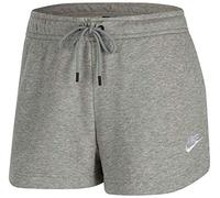 Nike CJ2158 W NSW ESSNTL FLC HR SHORT FT Shorts women's dk grey heather/white XS