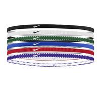Classic Flexible Slim Hairband (Pack of 6) Nike Royal One Size