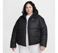 Nike Classic Puffer Women's Therma-FIT Loose Hooded Jacket - Black - Polyester 3X