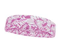 Nike Classic Swoosh Dri-FIT Headband - Pink/White - One Size - Pink/White - 93% Polyester/7% Rubber