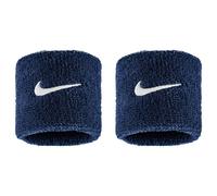 Nike Classic Swoosh Wristband - Blue/White - One Size - Blue/White