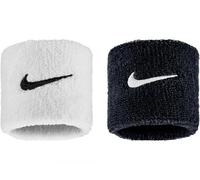 Nike Classic Swoosh Wristbands White/Black Sports Running Gym Sweatband