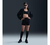 Nike Classic Women's High-Waisted 13cm (approx.) Biker Shorts - Black - Cotton/Polyester/Elastane XXS