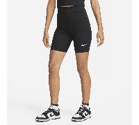 Nike Classic Women's High-Waisted 20.5cm (approx.) Biker Shorts - Black - Cotton/Polyester/Elastane XXL (UK 24-26)