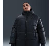 Nike Classic Women's Therma-FIT Loose Parka - Black - Polyester 2X