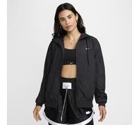 Nike Classic Wovens Women's Loose UV Hooded Jacket - Black - Polyester XS (UK 4-6)