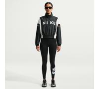 Nike Classics Women's High-Waisted Graphic Leggings - Black - Cotton/Polyester/Elastane