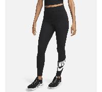 Nike Classics Women's High-Waisted Graphic Leggings - Black - Cotton/Polyester/Elastane XXL (UK 24-26)