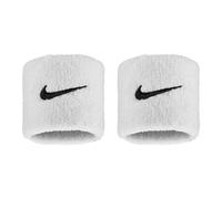 Nike Clic Swoosh Wristband (Pack Of 2) White/black (One Size)