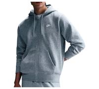 Nike - Club BB Full Zip Hoodie - Hoodie size L, grey/blue