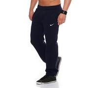 Nike Club Cuff Pants-Swoosh Men's Tracksuit Bottoms , 611459-473 , blue - Dark Obsidian/White, M