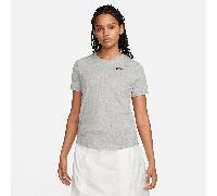Nike Club Essentials Women's T-Shirt - Grey - Cotton/Polyester XXL (UK 24-26)