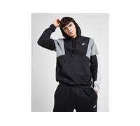 Nike Club Fleece Colour Block Hoodie - Black - Mens M