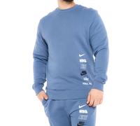 Nike Club Fleece Crew Sweater Diffused Blue UK S-XL