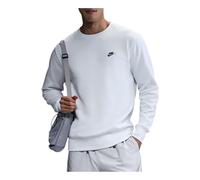 Nike Club Fleece Crew 'White Black' FN3886-100 XXXL
