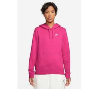 Nike Club Fleece Hooded Sweatshirt Pink