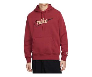 Nike Club Fleece Hoodie 'Team Crimson Light Khaki' IF0686-613 XL