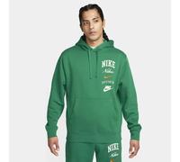 Nike Club Fleece Men's Hoodie Green Retro stacked Swoosh FN2634 365 Large L