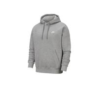 Nike M Nsw Club Hoodie PO BB Sweatshirt - Dark Grey Heather/Matte Silver/(White), x-Large-T