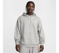 Nike Club Fleece Men's Oversized French Terry Pullover Hoodie - Grey - Cotton XS