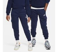 Nike Club Fleece Older Kids' Cargo Trousers - Blue - Cotton/Polyester XS