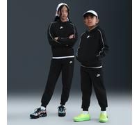 Nike Club Fleece Older Kids' Hooded Tracksuit - Black - Cotton/Polyester M