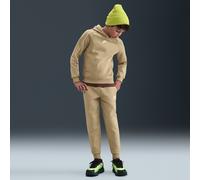 Nike Club Fleece Older Kids' Hooded Tracksuit - Brown - Cotton/Polyester S