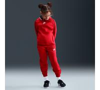 Nike Club Fleece Older Kids' Hooded Tracksuit - Red - Cotton/Polyester M