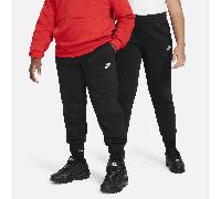 Nike Club Fleece Older Kids' Joggers (Extended Size) - Black - Cotton/Polyester M+