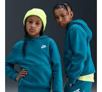 Nike Club Fleece Older Kids' Pullover Hoodie - Blue - Cotton/Polyester S