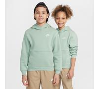 Nike Club Fleece Older Kids' Pullover Hoodie - Green - Cotton/Polyester M