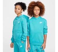 Nike Club Fleece Older Kids' Pullover Hoodie - Green - Cotton/Polyester S