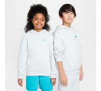 Nike Club Fleece Older Kids' Pullover Hoodie - Grey - Cotton/Polyester M
