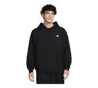 Nike Club Fleece Oversized French Terry French Terry Pullover Hoodie Asia Sizing 'Black' HJ1817-010 S