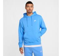 Nike Club Fleece Pullover Hoodie - Blue - Fleece S